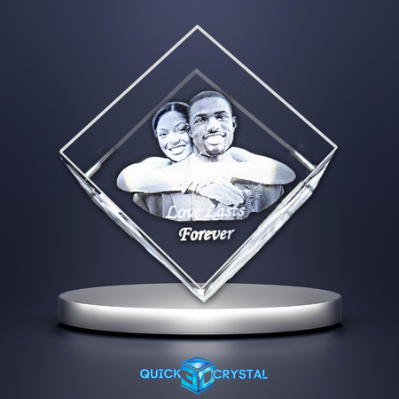 Diamond 3D Photo Crystal