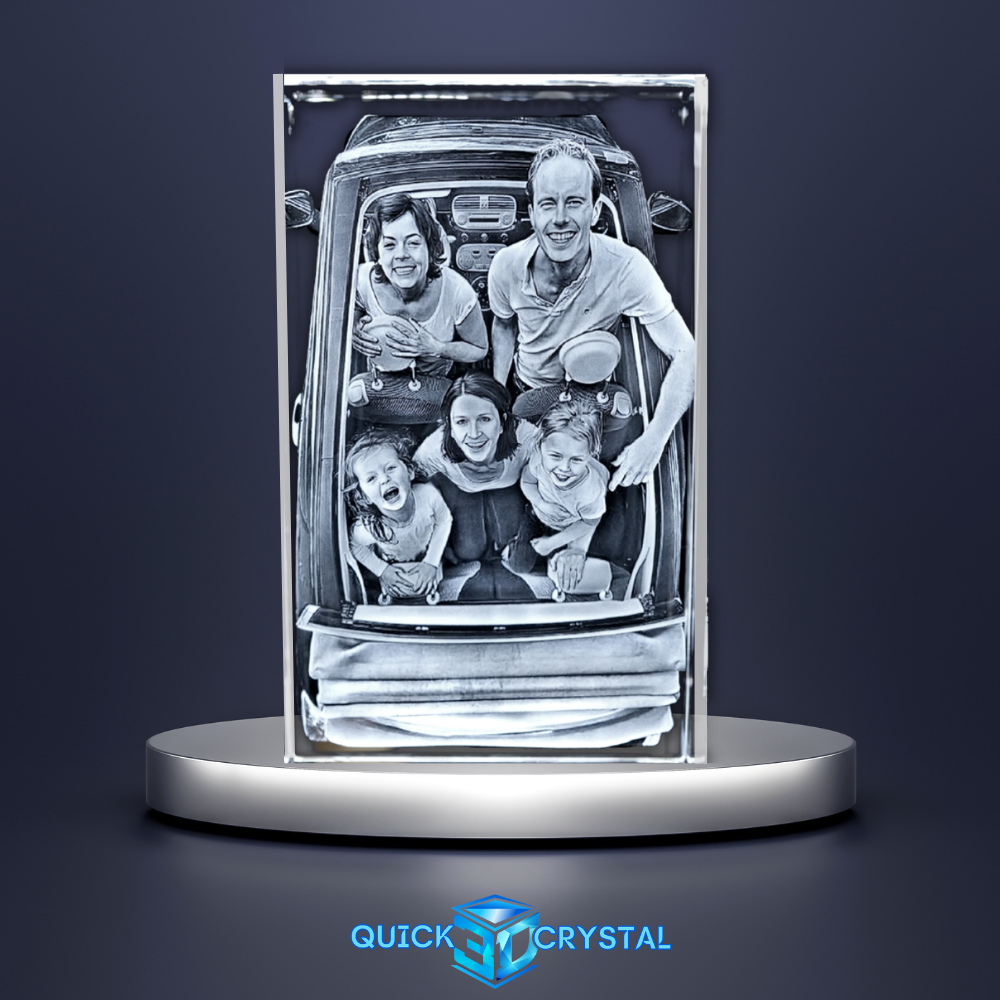 Tower 3D Photo Crystal